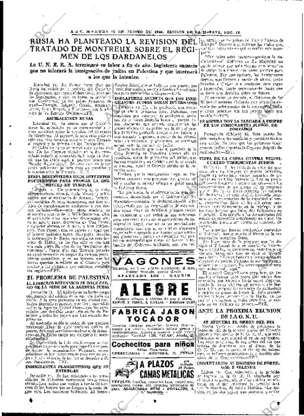 ABC MADRID 13-08-1946 página 13