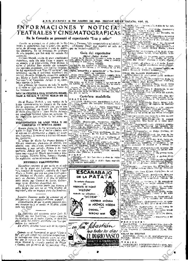 ABC MADRID 13-08-1946 página 17