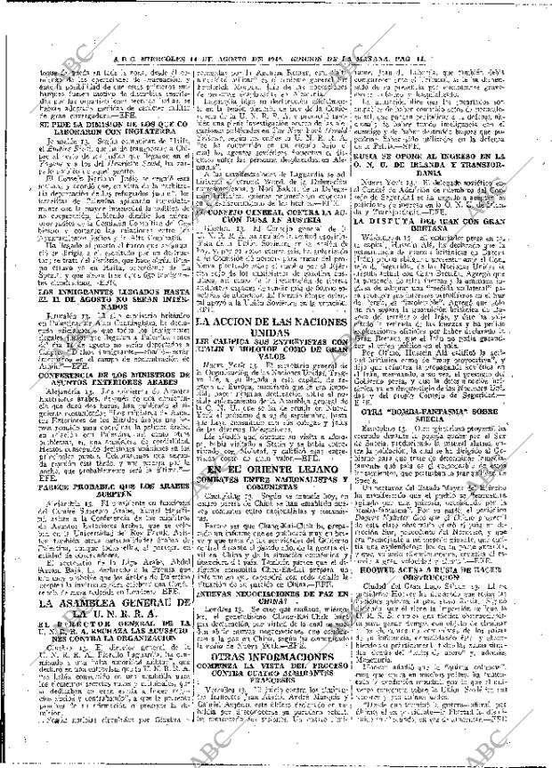 ABC MADRID 14-08-1946 página 14