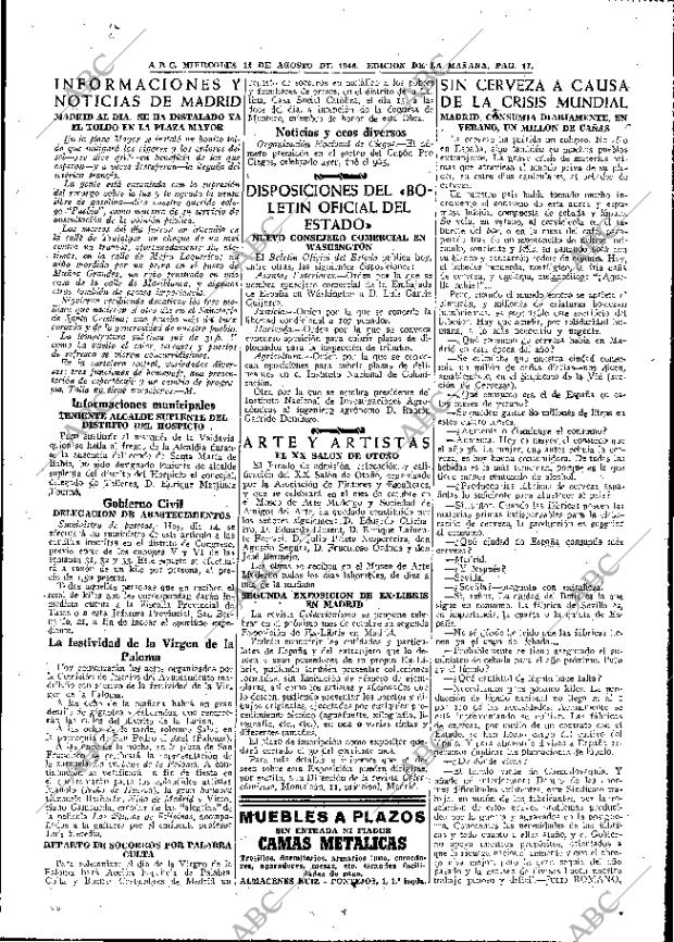 ABC MADRID 14-08-1946 página 17