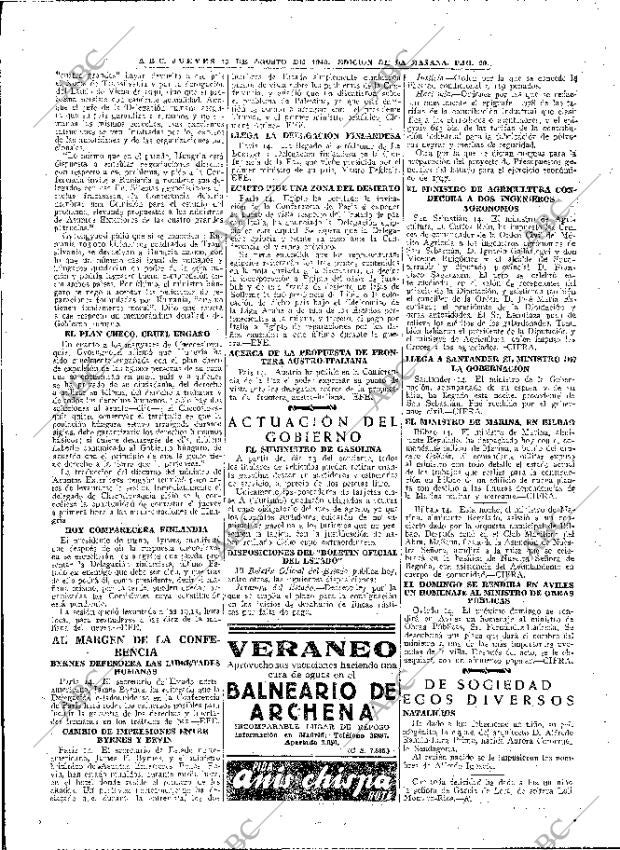 ABC MADRID 15-08-1946 página 20