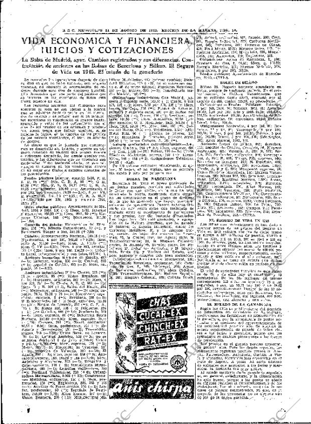 ABC MADRID 21-08-1946 página 16