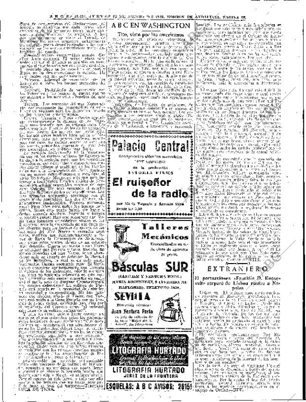 ABC SEVILLA 22-08-1946 página 12