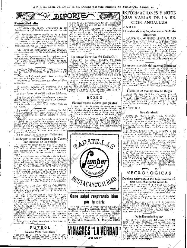 ABC SEVILLA 22-08-1946 página 15
