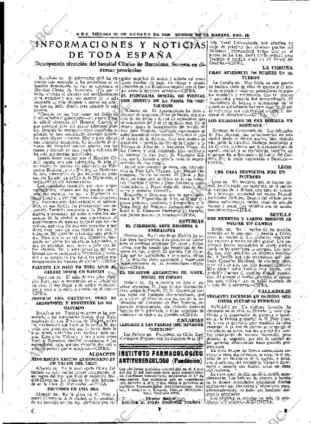 ABC MADRID 23-08-1946 página 15