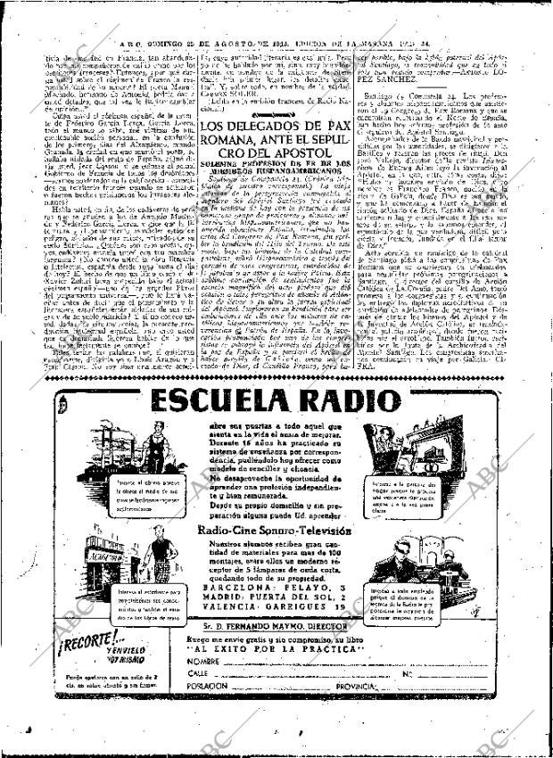 ABC MADRID 25-08-1946 página 24