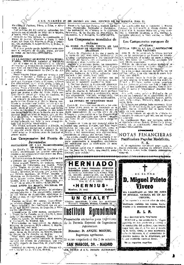 ABC MADRID 27-08-1946 página 21