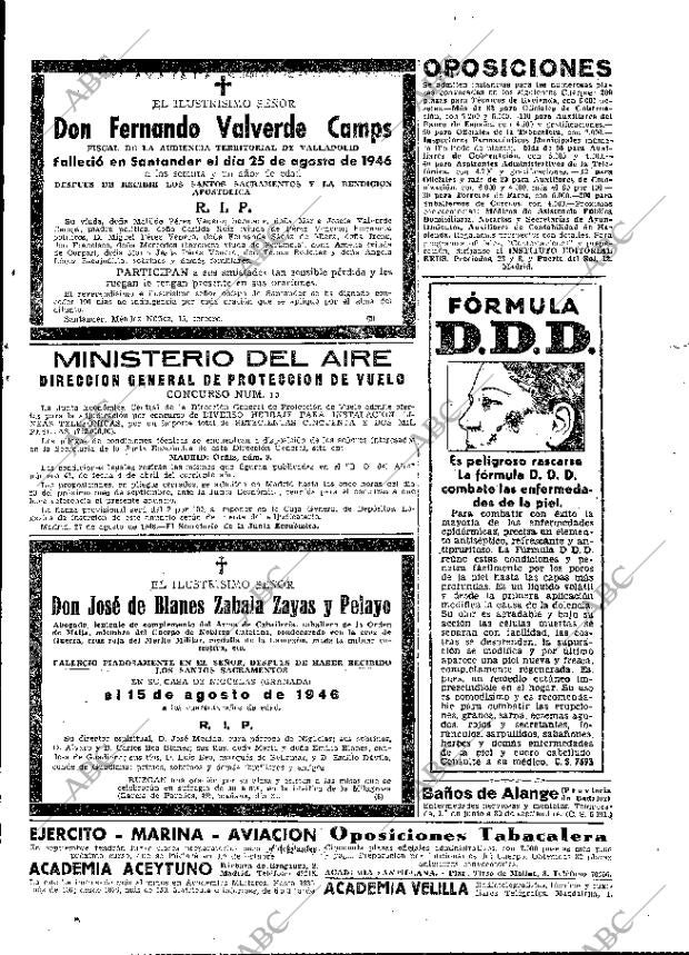 ABC MADRID 29-08-1946 página 23
