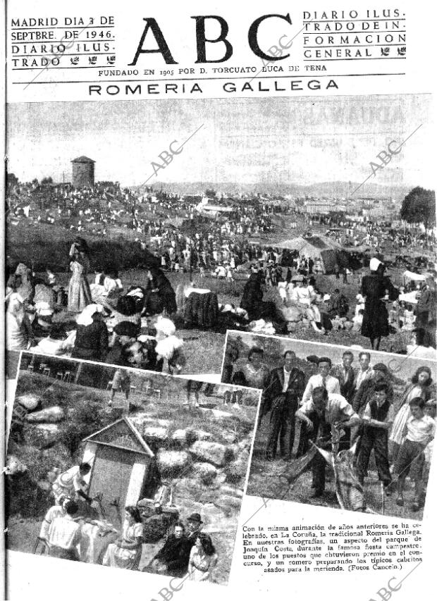 ABC MADRID 03-09-1946 página 1