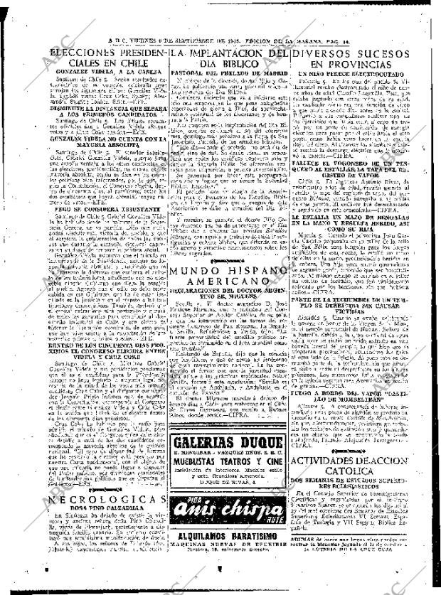 ABC MADRID 06-09-1946 página 14