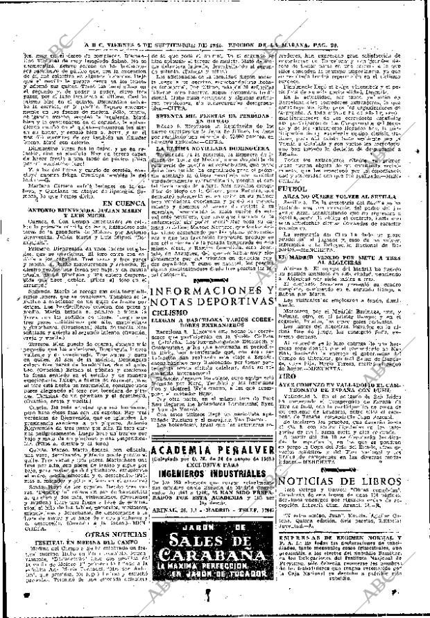 ABC MADRID 06-09-1946 página 20