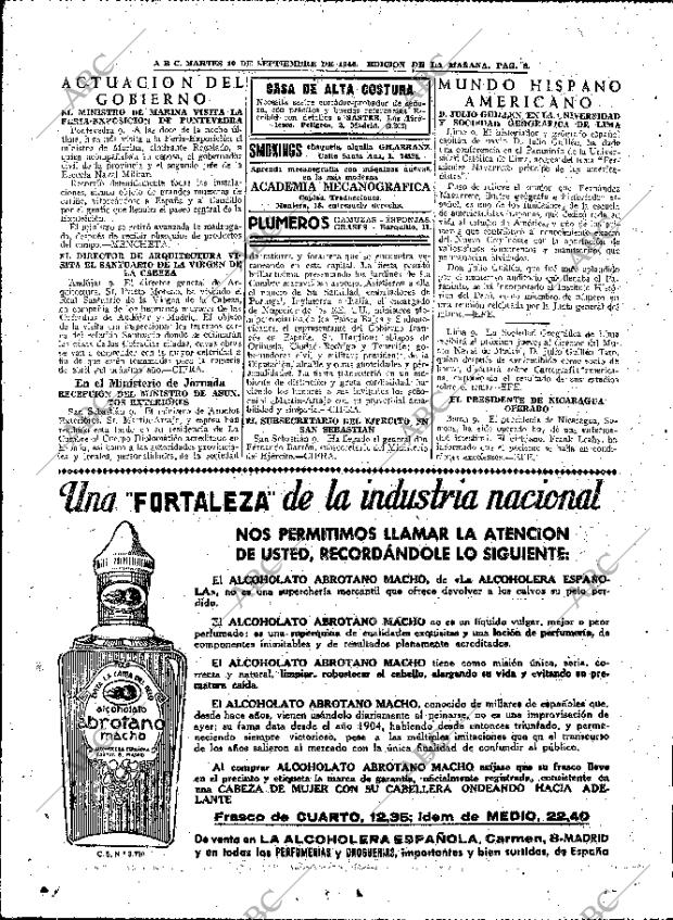 ABC MADRID 10-09-1946 página 8