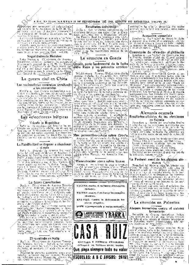 ABC SEVILLA 10-09-1946 página 17