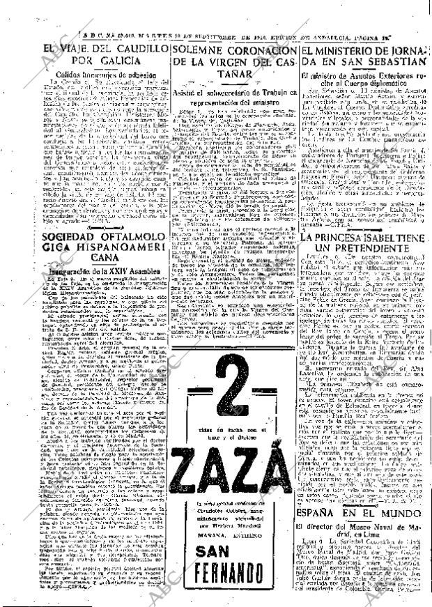 ABC SEVILLA 10-09-1946 página 19