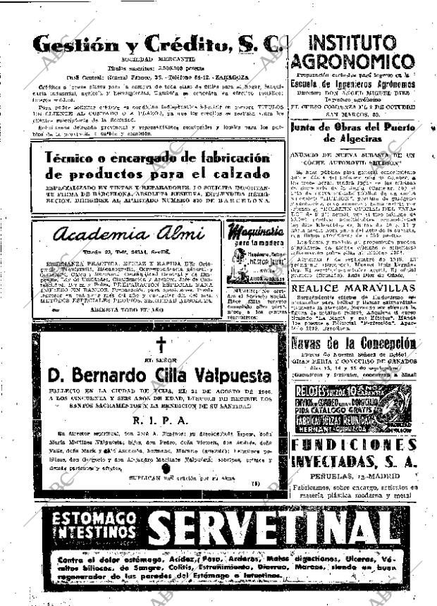 ABC SEVILLA 10-09-1946 página 26