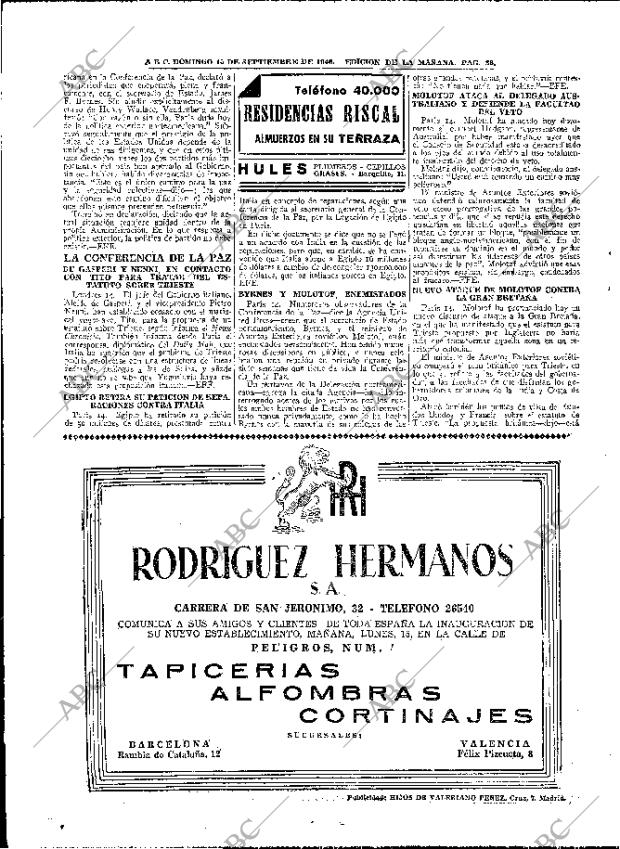 ABC MADRID 15-09-1946 página 38