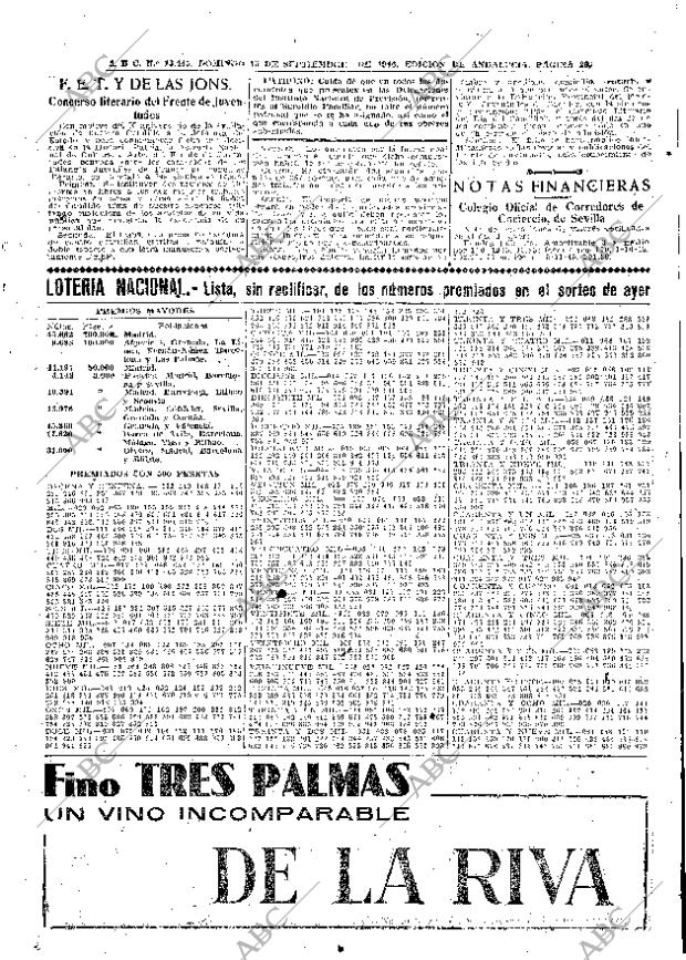 ABC SEVILLA 15-09-1946 página 29