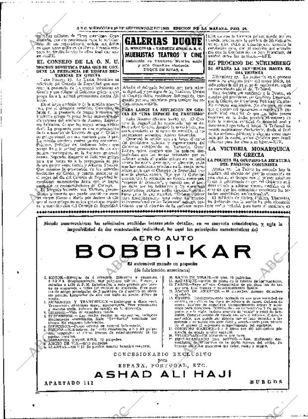 ABC MADRID 18-09-1946 página 16