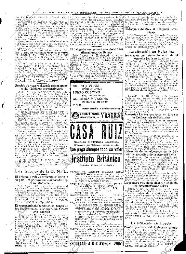 ABC SEVILLA 19-09-1946 página 9