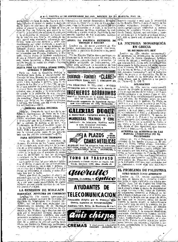 ABC MADRID 24-09-1946 página 14