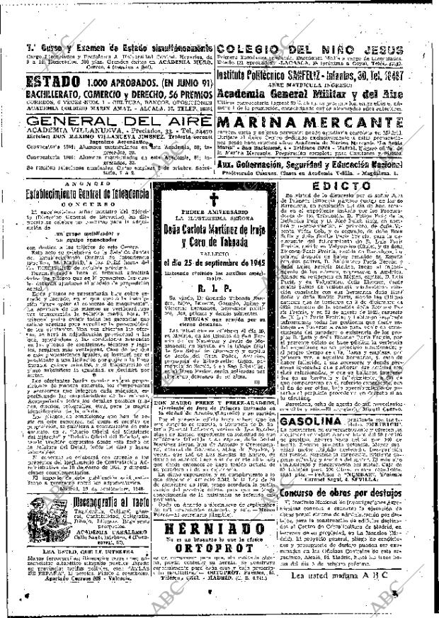 ABC MADRID 24-09-1946 página 26