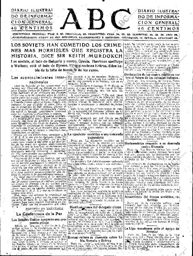 ABC SEVILLA 24-09-1946 página 15