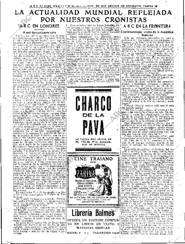 ABC SEVILLA 24-09-1946 página 19