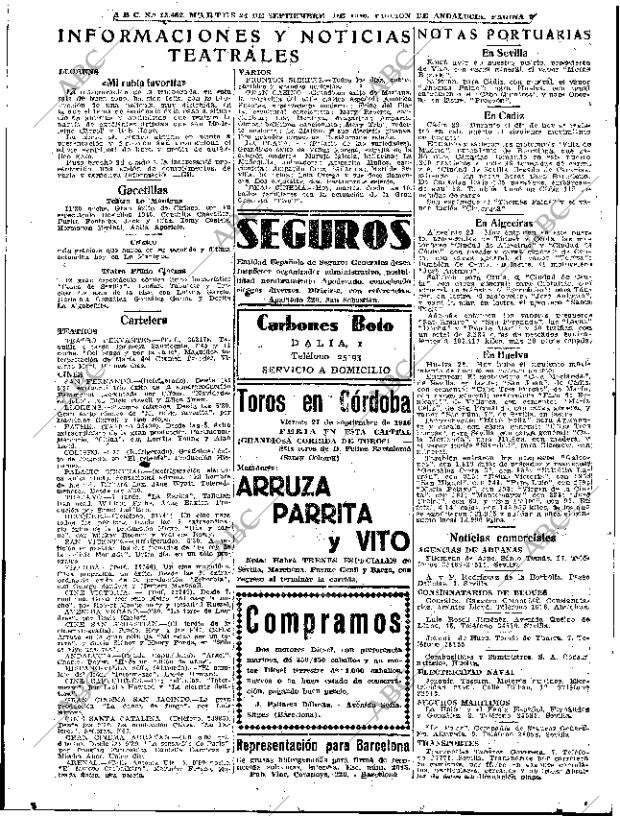 ABC SEVILLA 24-09-1946 página 29