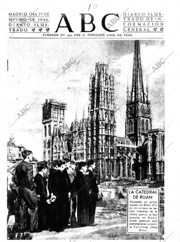 ABC MADRID 27-09-1946 página 1