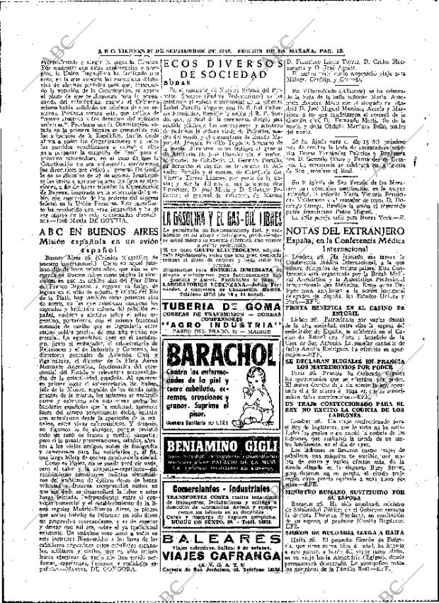 ABC MADRID 27-09-1946 página 12