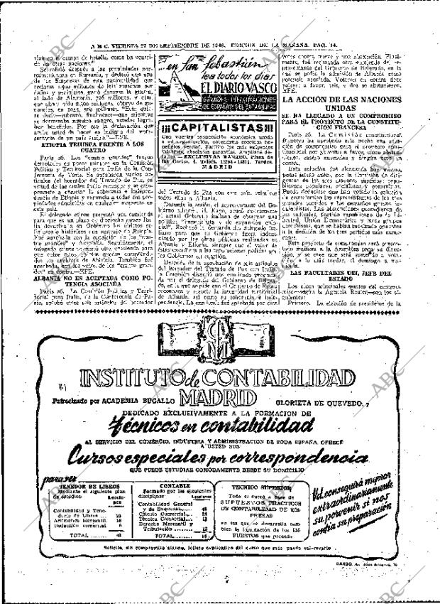 ABC MADRID 27-09-1946 página 14