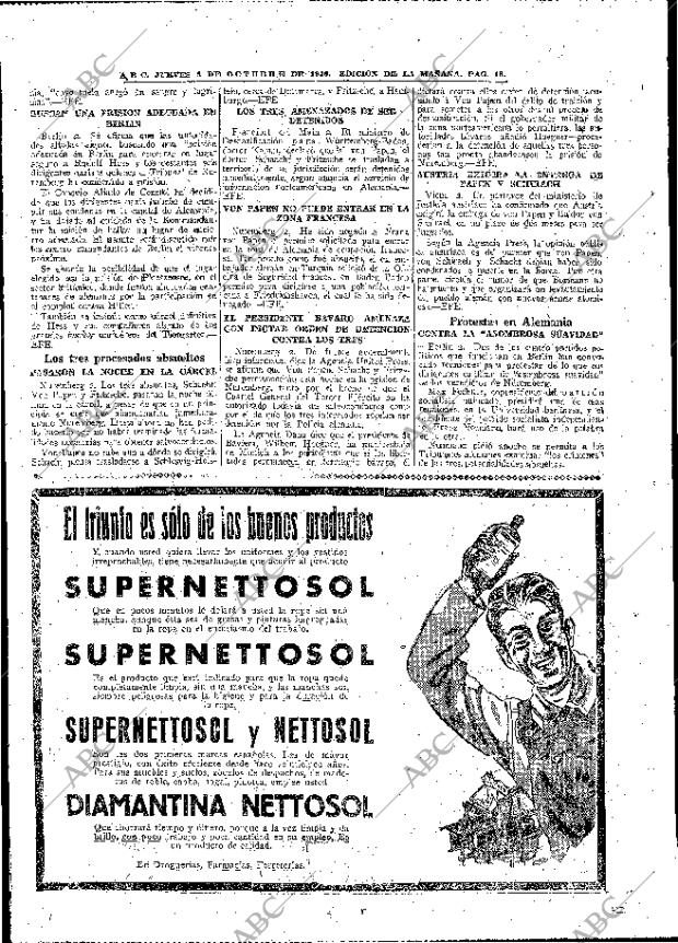 ABC MADRID 03-10-1946 página 18