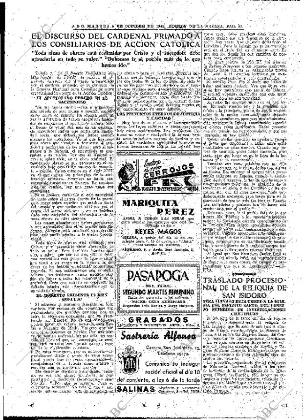 ABC MADRID 08-10-1946 página 15