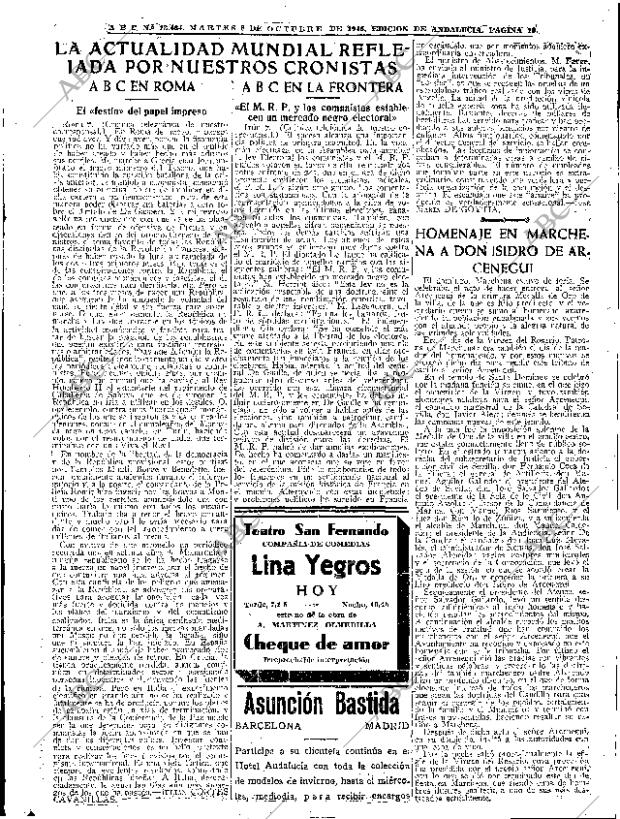 ABC SEVILLA 08-10-1946 página 19