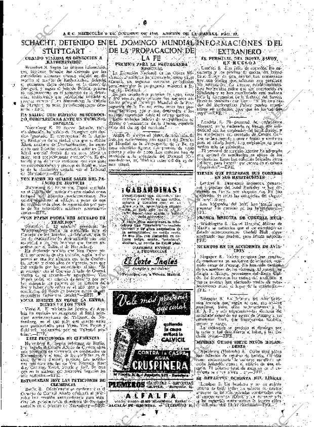 ABC MADRID 09-10-1946 página 17