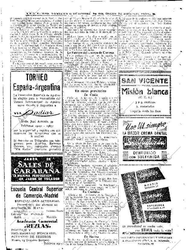 ABC SEVILLA 13-10-1946 página 16
