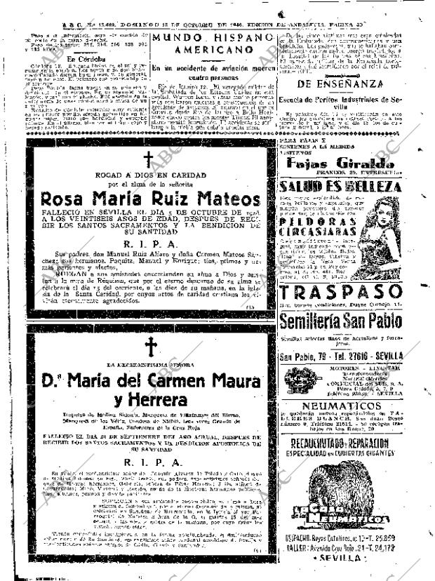 ABC SEVILLA 13-10-1946 página 26