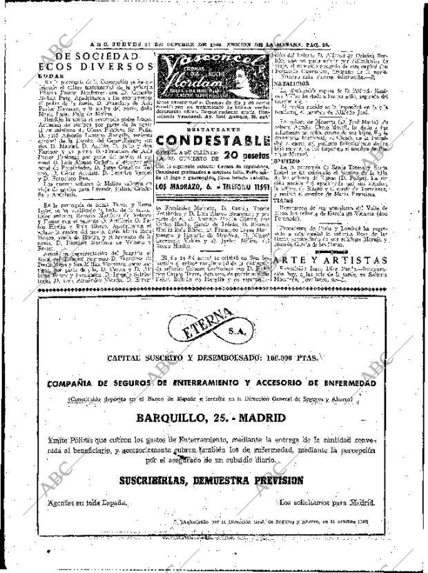 ABC MADRID 17-10-1946 página 22