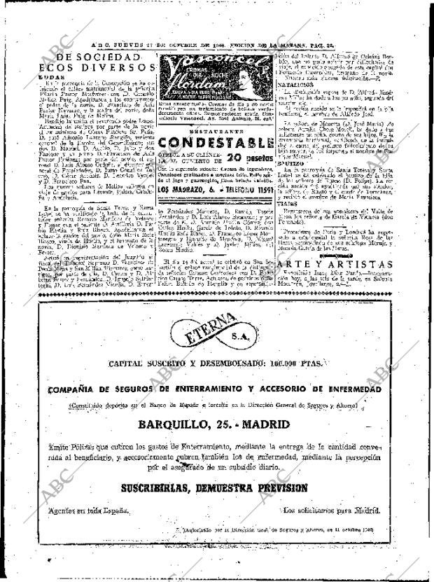 ABC MADRID 17-10-1946 página 22