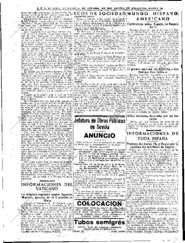 ABC SEVILLA 17-10-1946 página 16