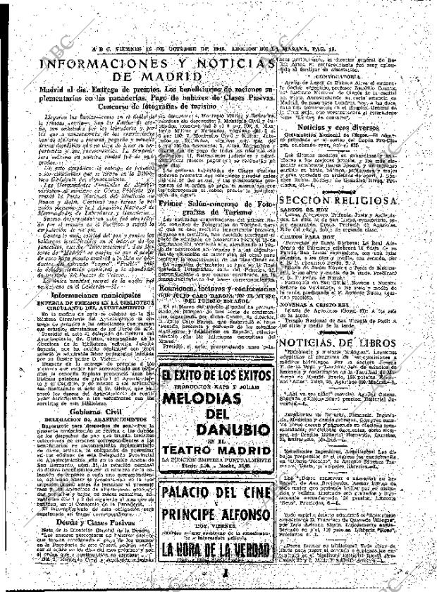 ABC MADRID 18-10-1946 página 19