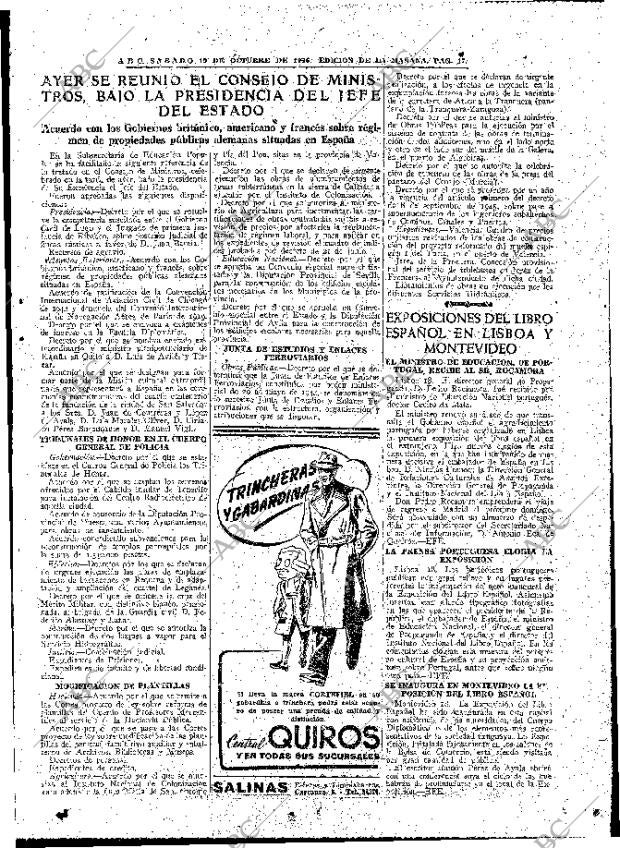 ABC MADRID 19-10-1946 página 17