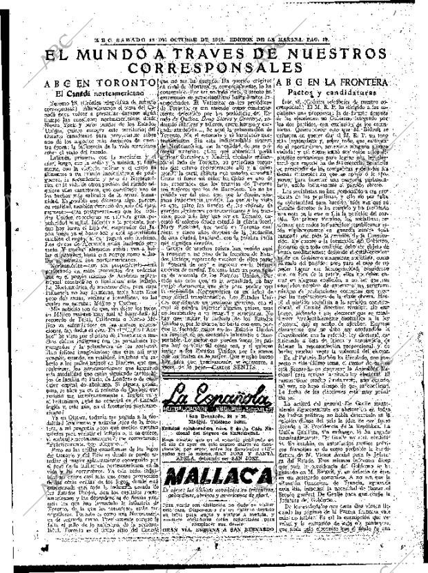 ABC MADRID 19-10-1946 página 19