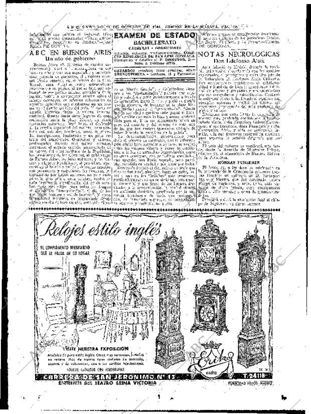ABC MADRID 19-10-1946 página 20