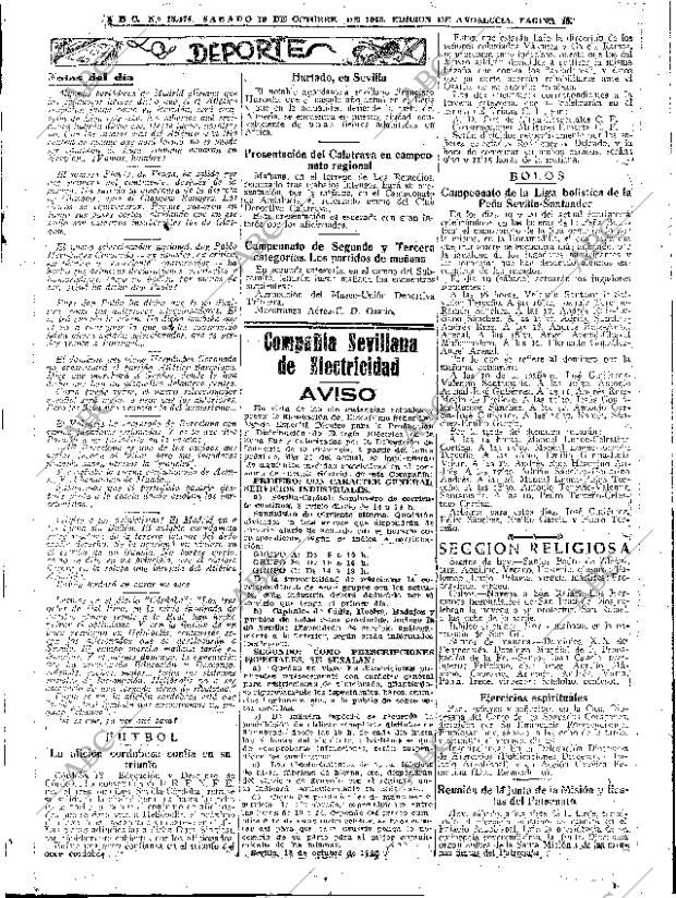 ABC SEVILLA 19-10-1946 página 15