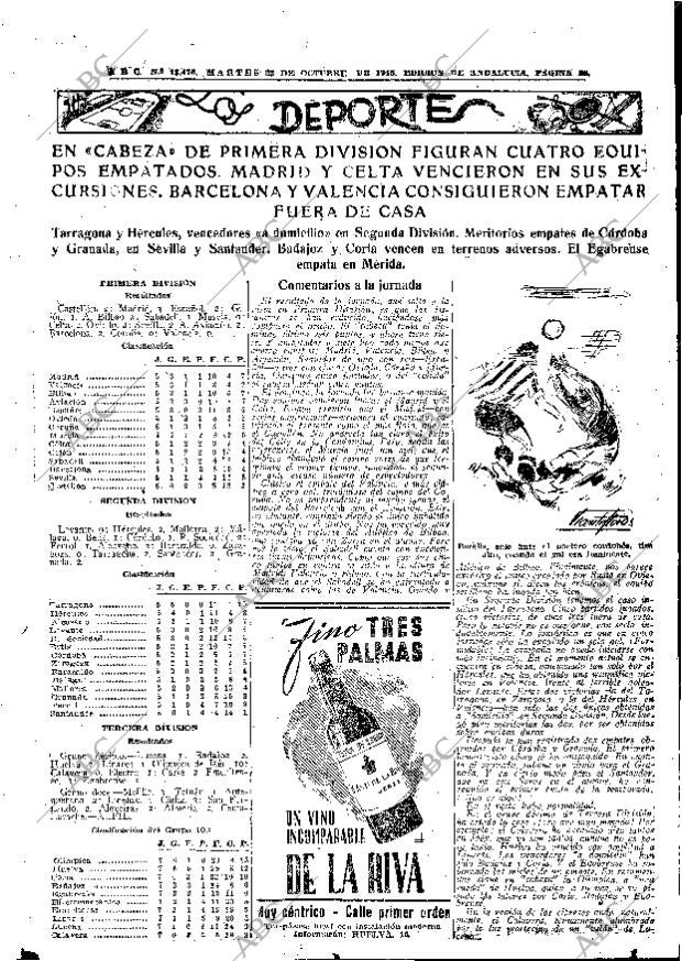 ABC SEVILLA 22-10-1946 página 23
