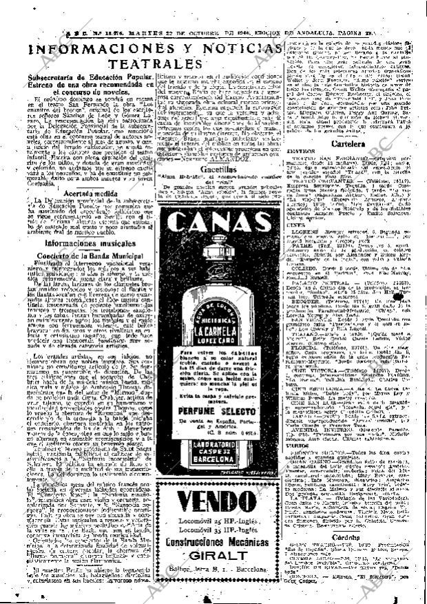 ABC SEVILLA 22-10-1946 página 29