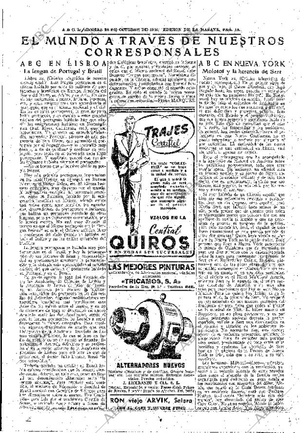ABC MADRID 23-10-1946 página 11