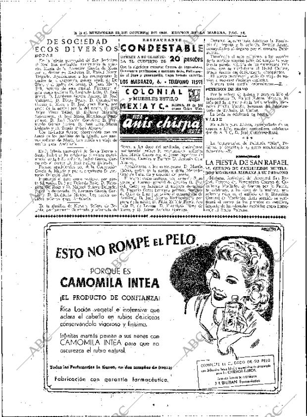 ABC MADRID 23-10-1946 página 14