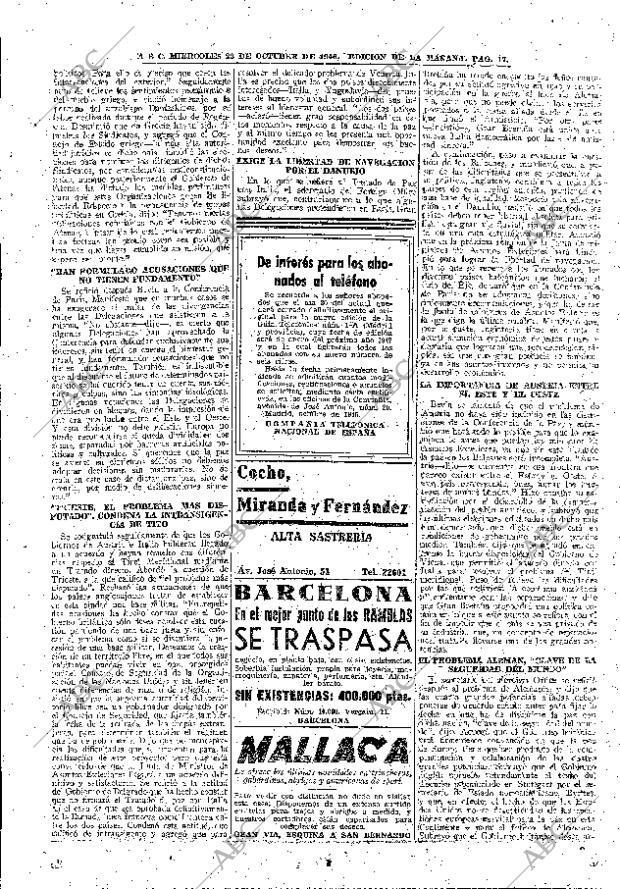 ABC MADRID 23-10-1946 página 17